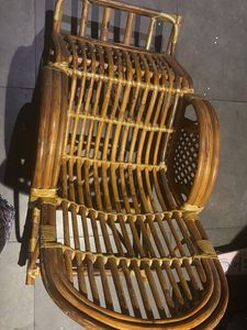 2 to 14 years Vintage Rattan Rocking Chair