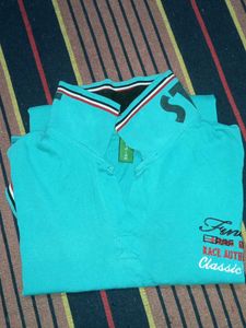 Teal Graphic T-Shirt