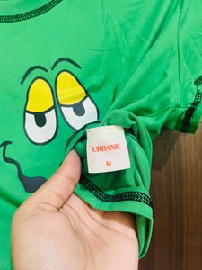 Green Crop Top