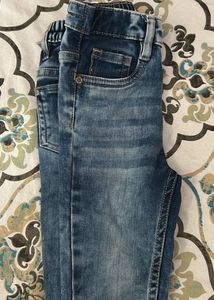 Kids Blue Denim Jeans with shirt