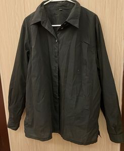 Classic Black Collared Button-Up Shirt