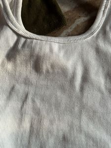 (COMBO of 3) basic ribbed tank tops Set *used*