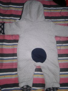 Wintery Baby Romper
