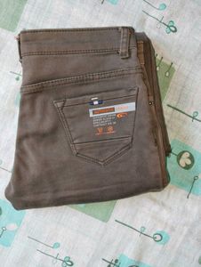 Brown Authentic Denim Jeans