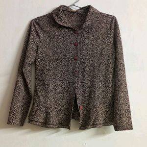 whimsical green brown floral aesthetic shirt