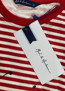 Red &amp; White Striped Venice T-Shirt