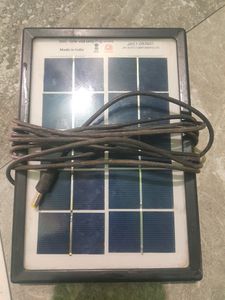 Solar Plate With Big Length Charging Cable