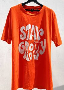 Women's Half Sleeve Oversized T-shirt 🧡