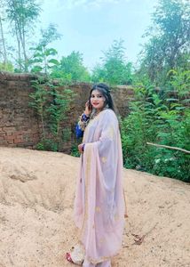 Royal Blue Embroidered Kurta Set