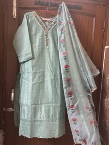 Elegant Embroidered Kurta Set