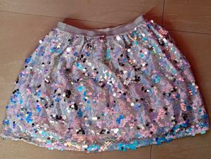 Rave sequin Mini Skirt