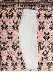 Beige BAGGY Cargo Jeans CAN FIT 30-32-34