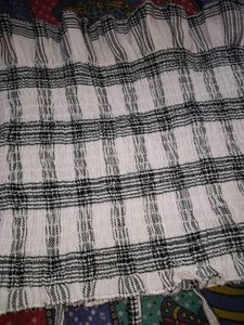 Chic Plaid Smocked Crop Top