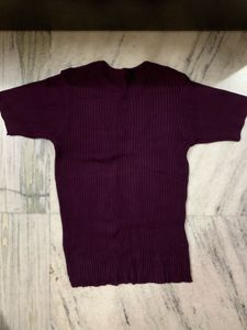 Ribbed Knit Top