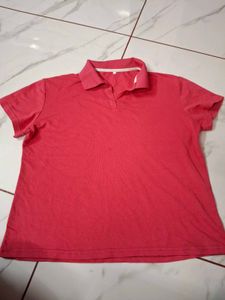 Coral Polo T-Shirt