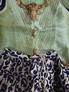 Patterned Ethnic Skirt