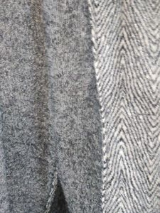 Chic Herringbone Patterned Coat
