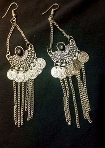 Bohemian Coin Dangle Earrings