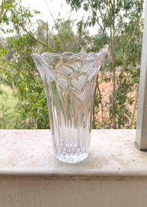 SOGA Japan Elegant Clear Glass Flower Vase