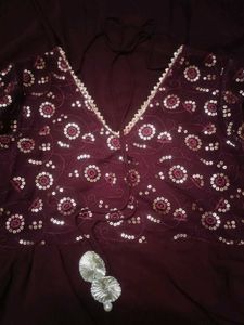 Anarkali Kurti With Dupatta