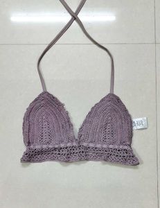 Crocheted Bikini Top