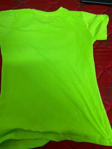 Bright Green "Love" T-Shirt