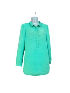 Long Shirt Sea green Top