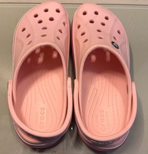 Pink Crocs