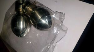 Stylish Metal Curtain Rod Finials