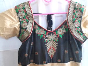 Sandal Anarkali Top