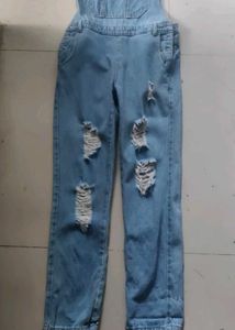 Light Blue Denim Dungaree
