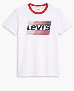 brand new Levi's White Logo T-Shirt