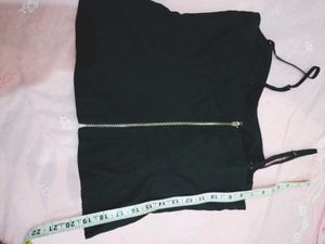 Chic Black Corset Top