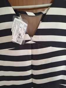 ELLE Striped Mini Dress