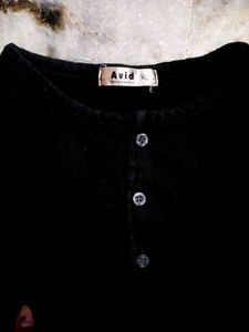 Black Full Sleeve T-shirt