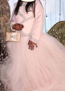 Imported From Abraod Hand Work Bridal Gown Of Peac