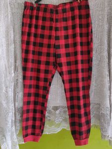 Cozy Red Buffalo Plaid Pajama Pants
