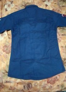 Navy blue shirt