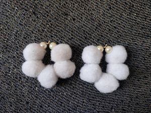 Pom Pom Earrings