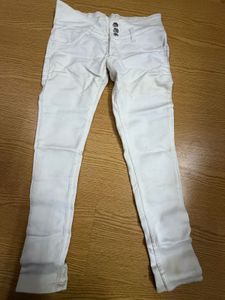 White Skinny Fit Jeans