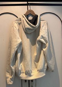 Cream Zip-Up Hoodie (combo)