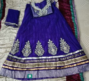 Dress In Blue Full Set In 3 Piece