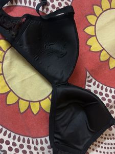 Black Lace Bra
