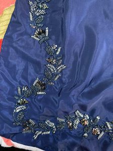 Elegant Navy Blue Kurta Set