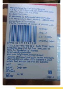 Baby soap( Pack of 2)