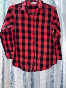 Red &amp; Black Buffalo Plaid Shirt