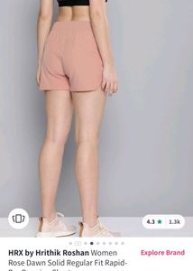 HRx Women Rose Rapid Dry Short New Size 30