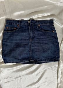Classic Denim Mini Skirt
