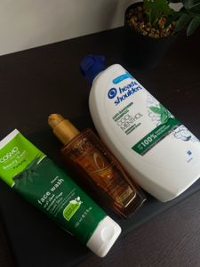 Shampoo & Facewash & Hair Serum