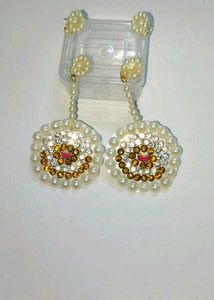 Earnings Round unique jarkan Moti shape 2 set
